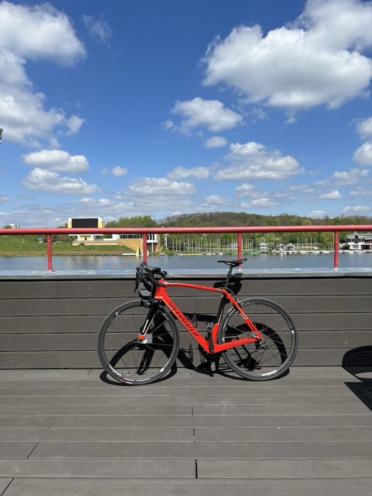 SPECIALIZED tarmac carbon gratis Rocket Red Ultegra Trimax  r. 56