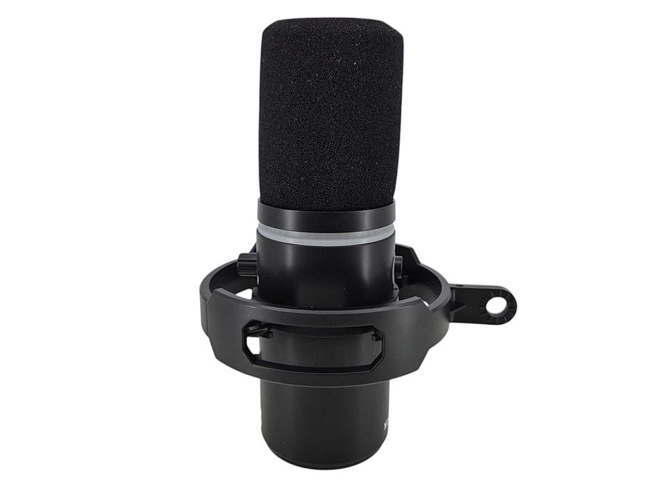 Mikrofon podcastowy z ramieniem