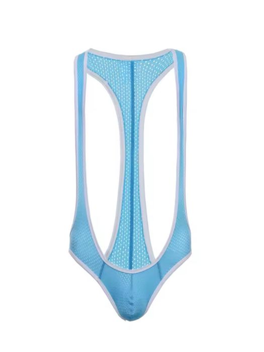 Чоловічий спортивно-еротичний боді-джок з відкритою спиною EUR L / XL