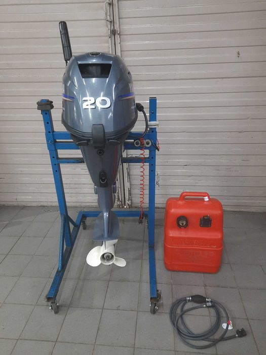 Silnik zaburtowy Yamaha F20BMHS 20KM rumpel rozruch szarpak