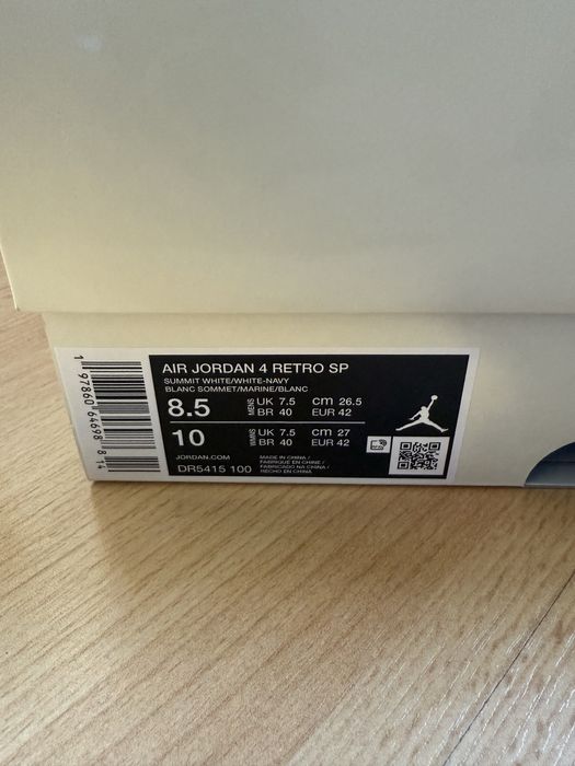 Air Jordan 4 SB Navy