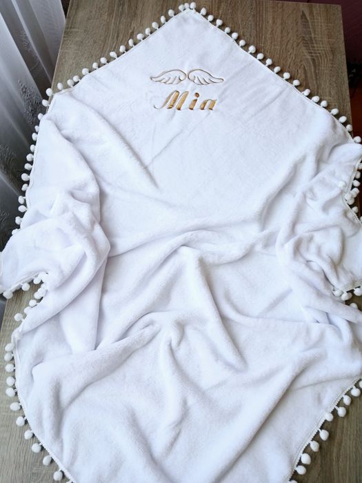 Свічки на хрестини з хустинками