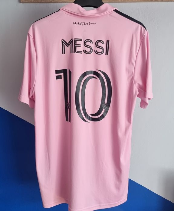 Koszulka Inter Miami Messi Oryginalna Adidas MLS Różowa Lifestyle