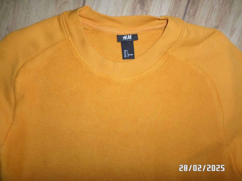 męska firmowa bluza -H&M-L-180cm