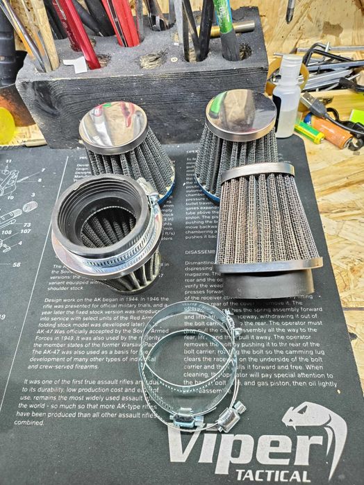 Filtros para carburadores de moto