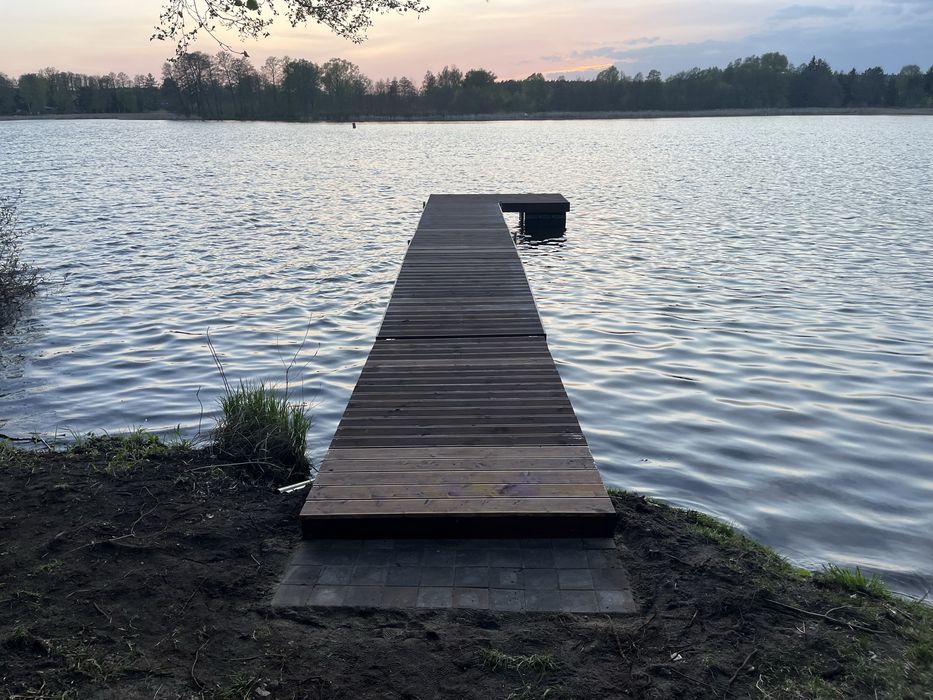 Holiday Home -prywatny pomost, sprzęt wodny na miejscu
