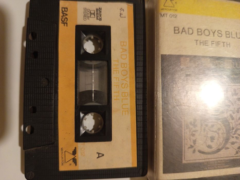 Trzy kasety audio Bad Boys Blue, Urszula, Liroy.