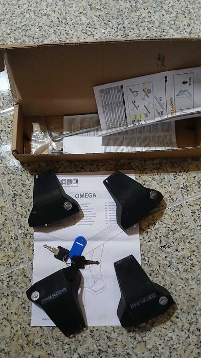 Barras de tejadilho Menabo para Peugeot 308 SW  de 2014 a 2024