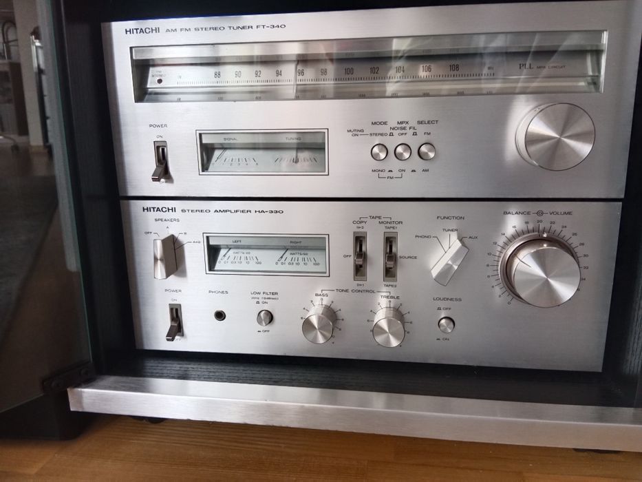 Wzmacniacz Hitachi HA 330 i Tuner  FT-340