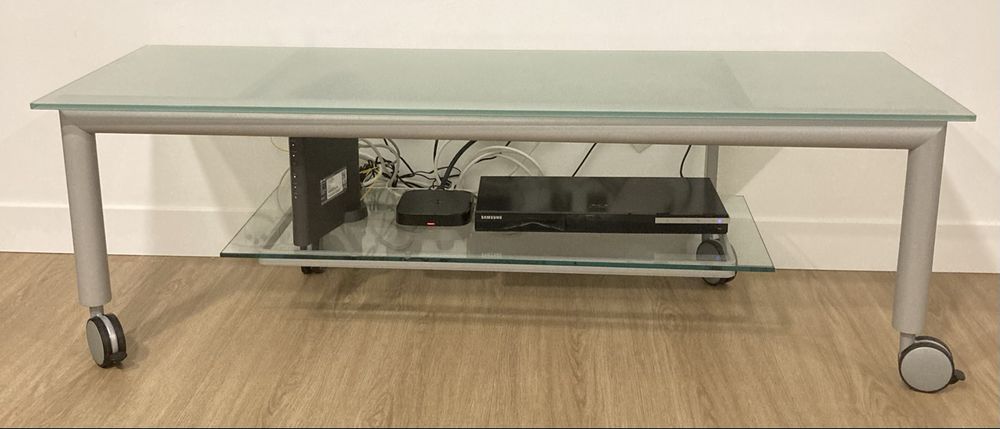 Móvel TV inox e vidro,QUALIDADE SUPERIOR