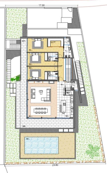 Terreno com projecto aprovado para construção de moradia de luxo