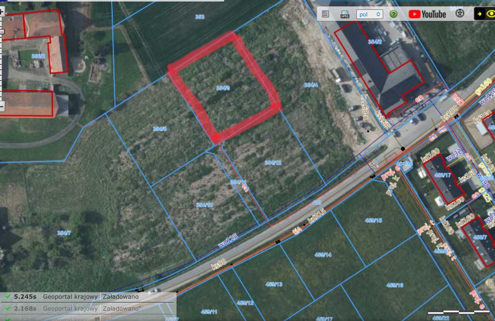 Sprzedam działkę budowlaną Dzierżoniów/Nowizna