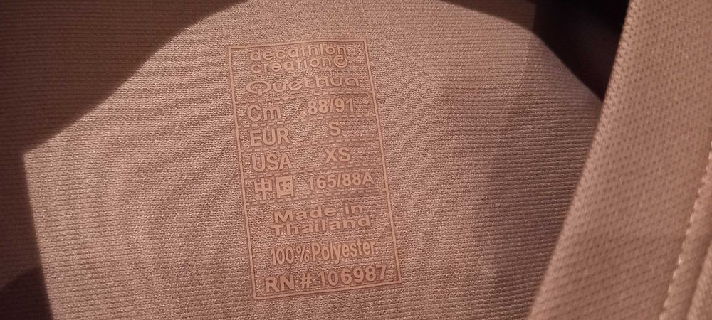 T-shirt violeta - S - Quechua