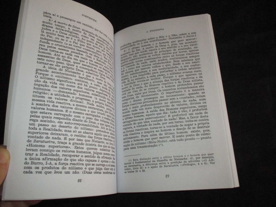 Livro Nietzsche Biblioteca Básica de Filosofia  Edições 70