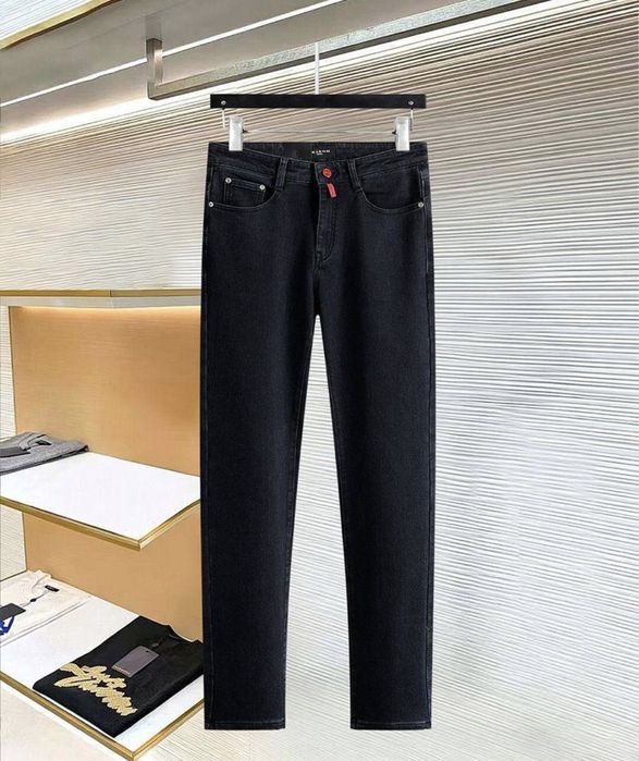 Джинси Kiton чорні чоловічі нові мужские черные брюки штаны