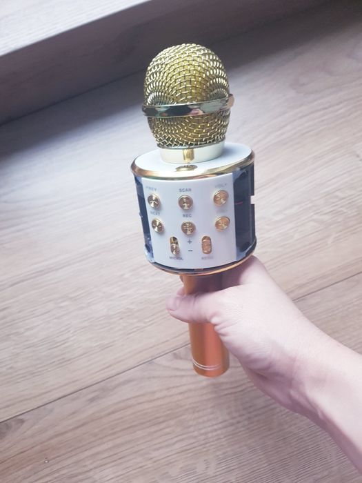 Mikrofon Bezprzewodowy Karaoke Głośnik Bluetooth