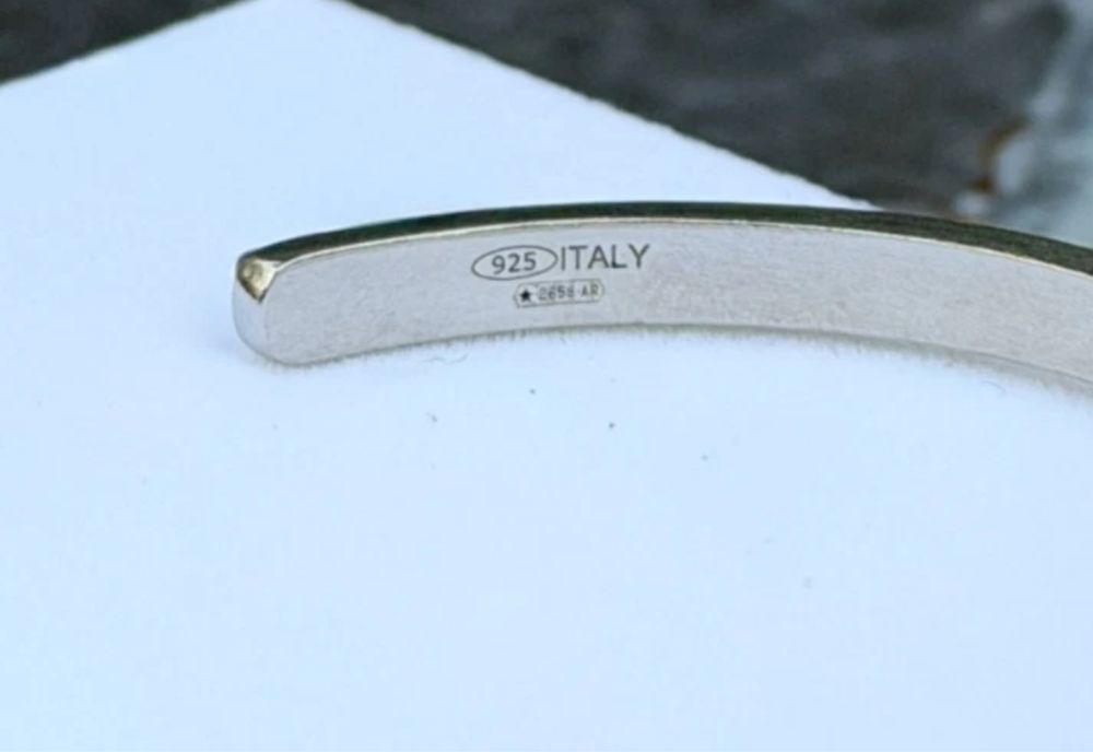 Браслет Maison Margiela Numbers Cuff Silve