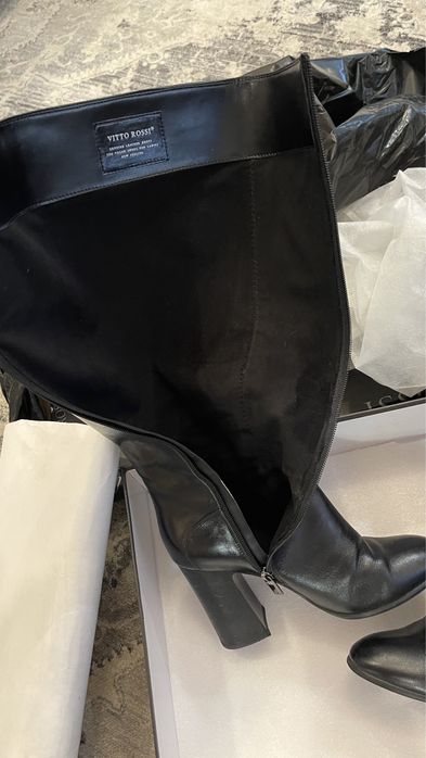 Шкіряні чоботи