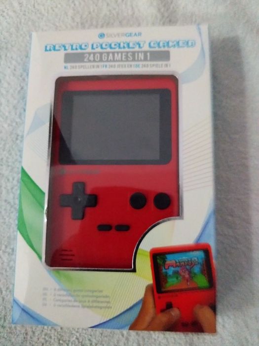 Gra elektroniczna kieszonkowa 240 gier Nowa Wysyłka