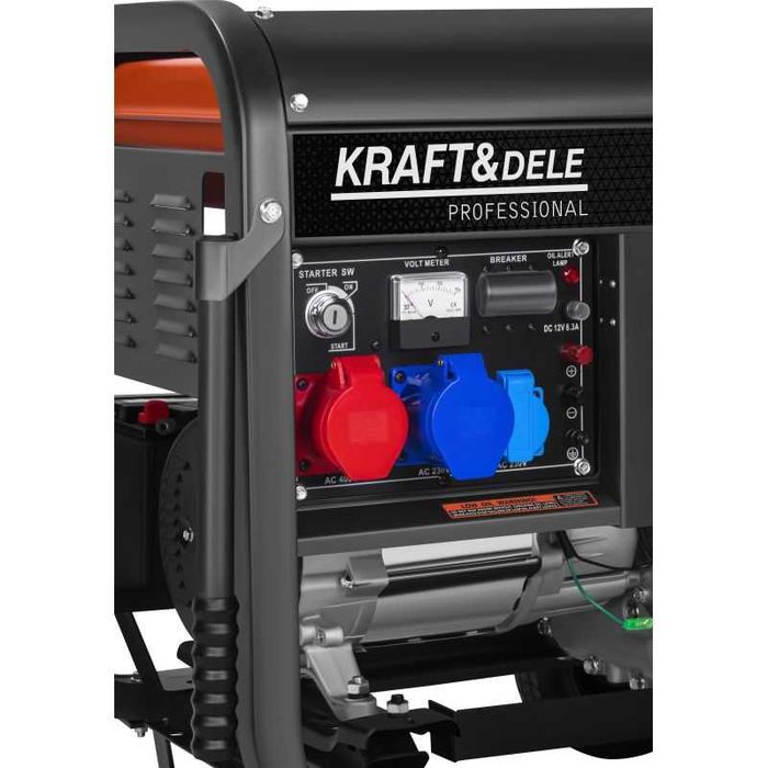 Agregat Prądotwórczy Generator Diesel 3Fazowy Kraft 230V/400V 7KW