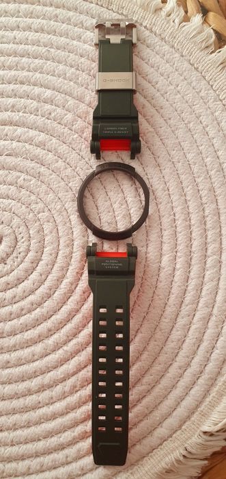 Casio G-Shock GPW-2000 Gravity Master oryginalny pasek Carbon + bezel