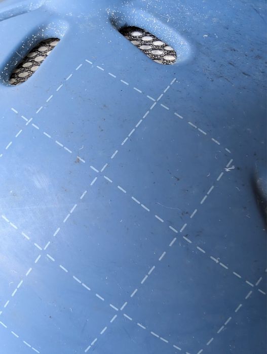 Toque azul de equitação da decathlon