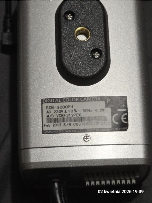 Samsung SCB-3000 kamera analogowa