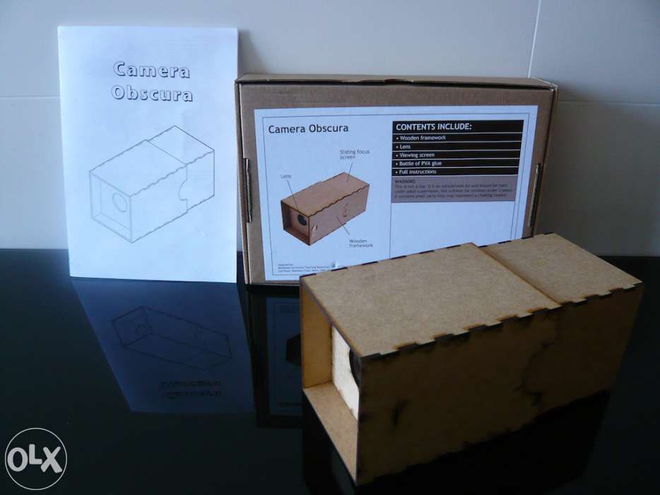 Kit construção câmara Obscura