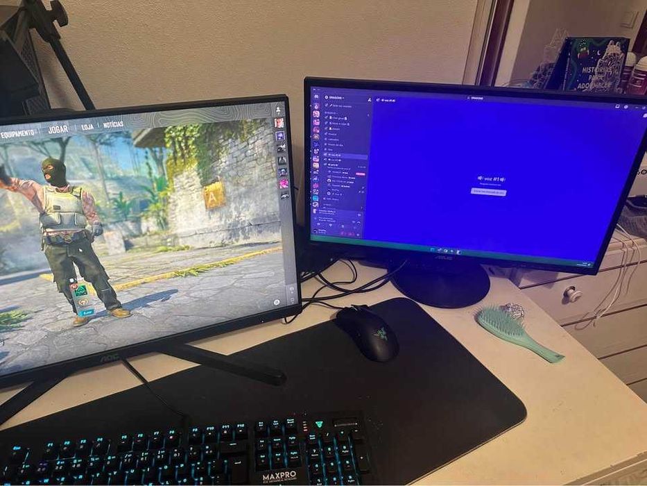 Computador Gaming + Monitor Aoc 240 hz