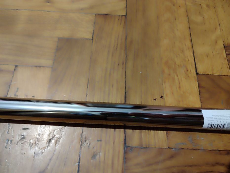 Труба мебельная DC25ммx0,6ммx2м,стальная,новая и флянец 25мм