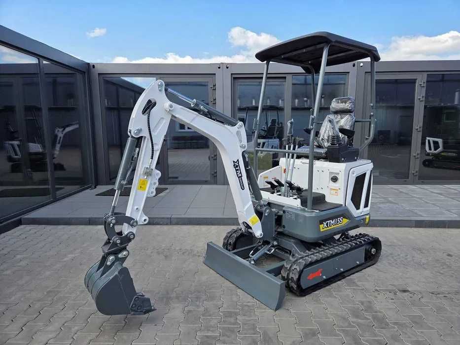 XTM X15 bez kabiny mini koparka, GWARANCJA