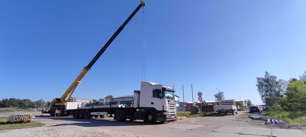 Dźwig, Żuraw, Usługi dźwigiem, dźwigowe, Wynajem dźwigu, żurawia