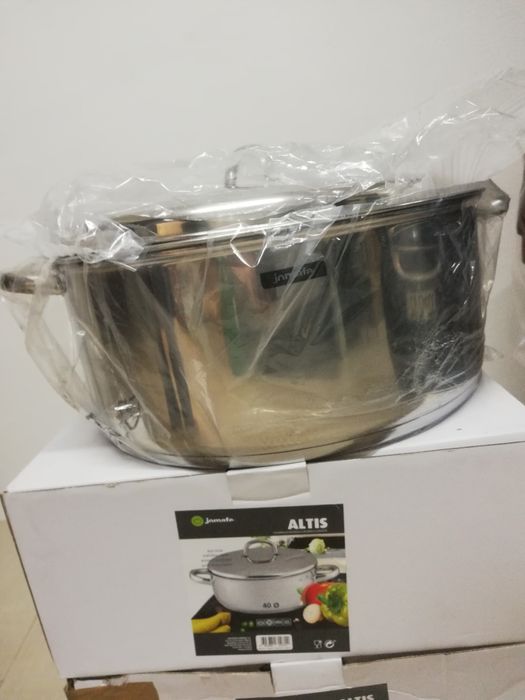 Caçarola aço inox 40cm, cap. 25L"ALTIS '