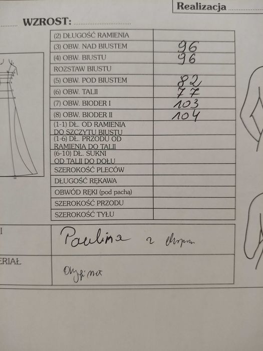 Suknia ślubna, muślinowa 40/L