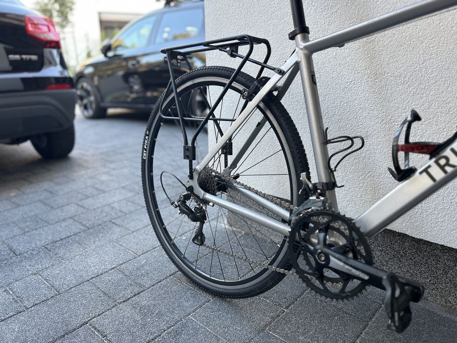 Rower szosowy fitness Triban RC100  M Claris gravel allroad road+