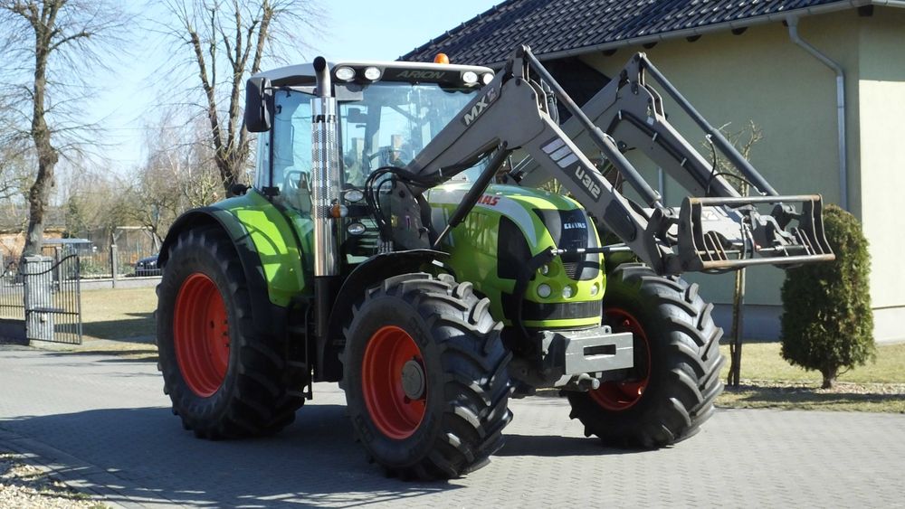 Claas Arion 630, tur, układ pneumatyczny