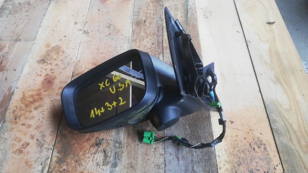 Lusterko lewe xc60 USA Blis 14+3+2 PIN