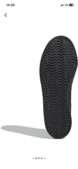 Кеди чоловічі Adidas Vl Court 3.0 ID9184 41 1/3 (7.5 UK) чорні