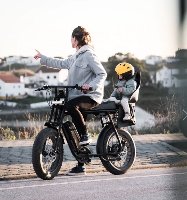 Cadeira porta-criança para bicicleta