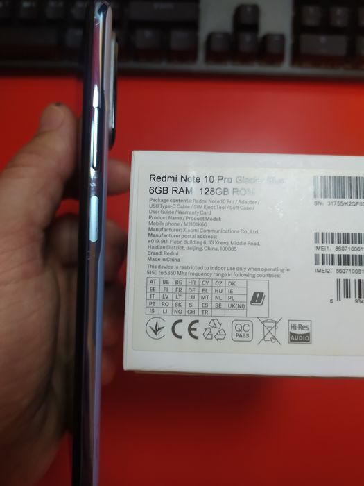 Ксиоми рэдми нот 10 про 6/128