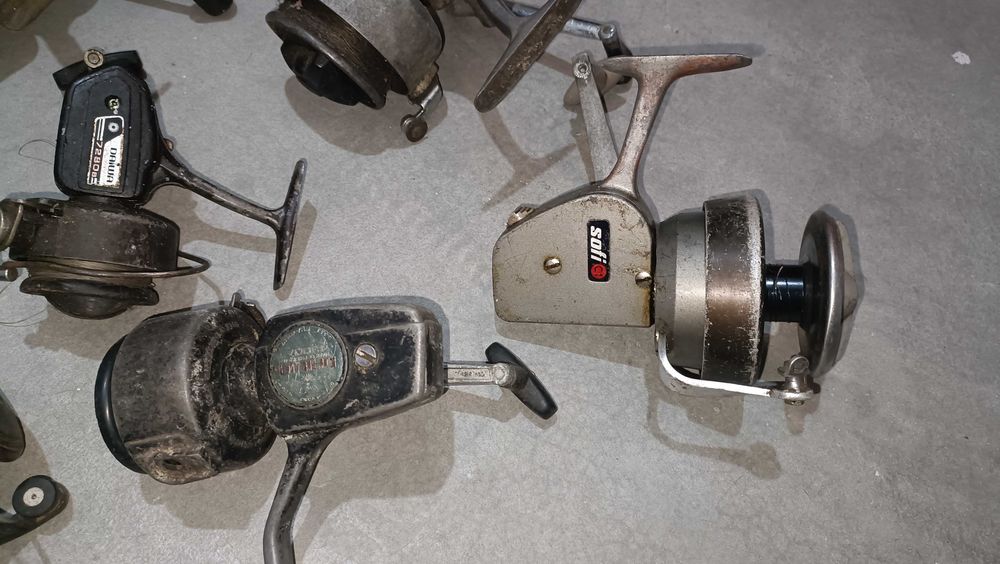 molinetes ou carretos, Lote de 9