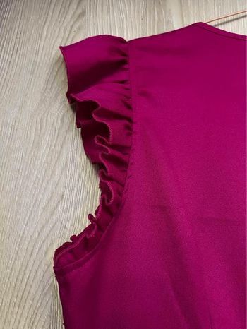 Vestido SHEIN bordô