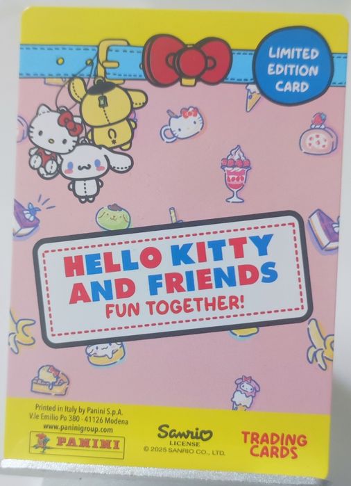 Carta Hello Kitty Edição Limitada