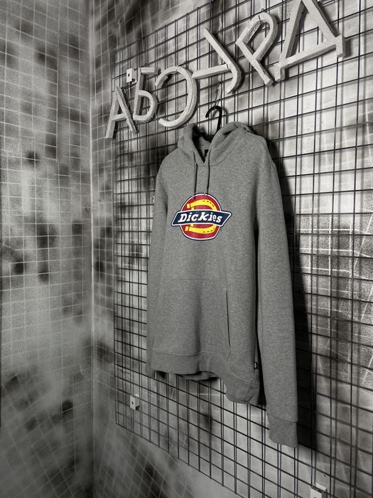 Худі Dickies сіре М Ідеал худак худи дикис реп