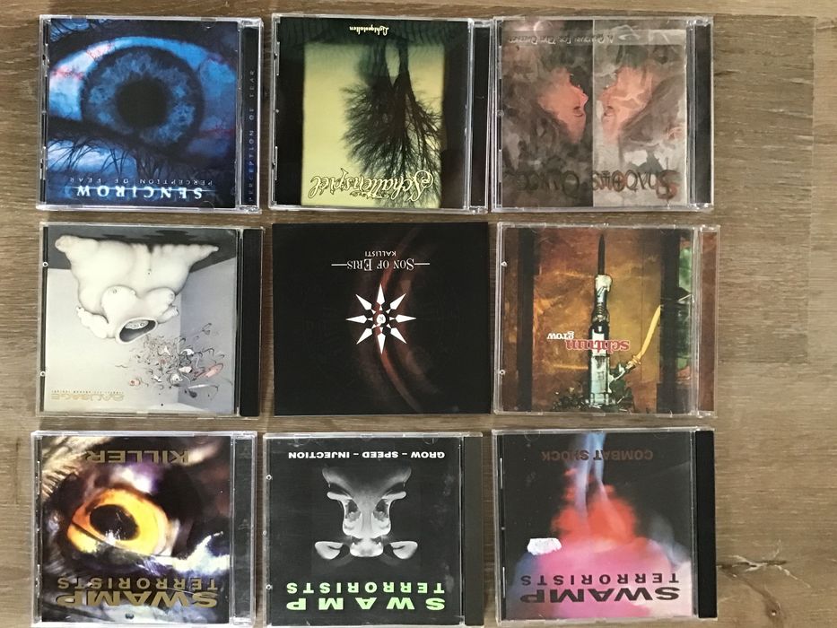 CDs metal rock, letra S + T Actualizada 1,5€