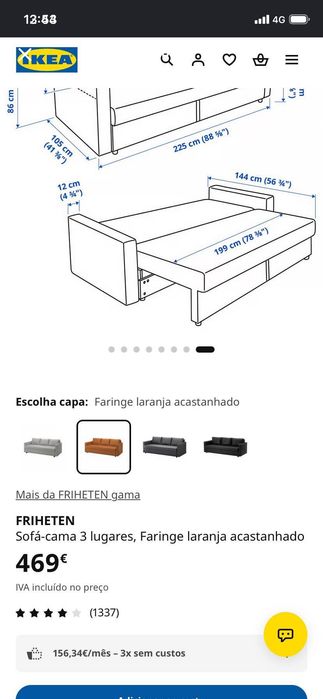 Sofá familiar ikea