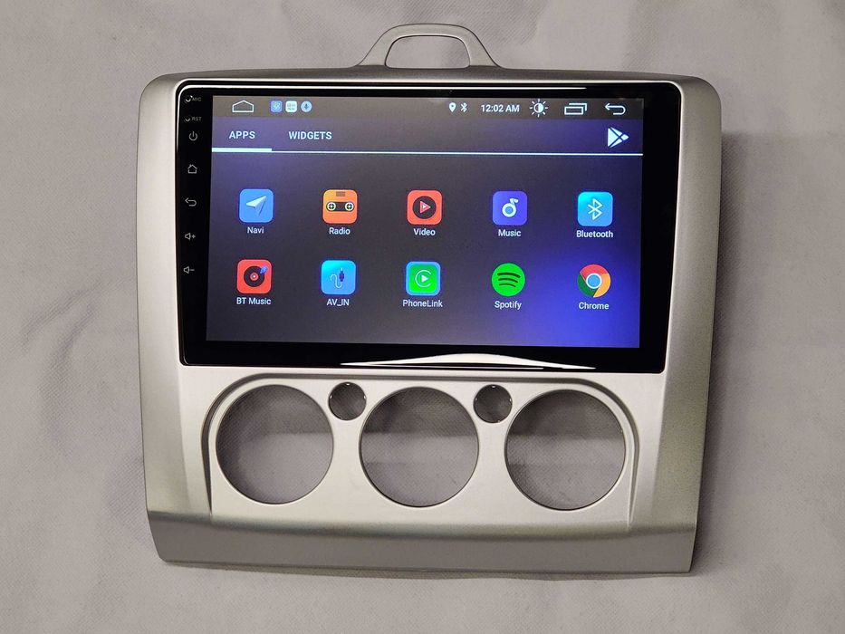 Rádio 2 DIN FORD Focus mk2 mk3 AC Manual - Android 13 Wifi GPS - Novo
