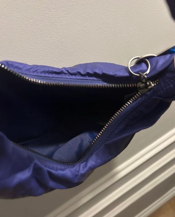 Nowa Adidas torebka do ręki fluo fiolet lata 80te