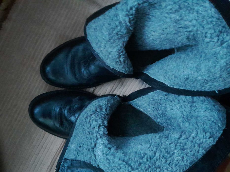 buty,kozaki zimowe LASOCKI-SKÓRA naturalna roz. 35