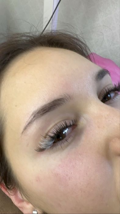 Наращивание ресниц 600грн любой обьем